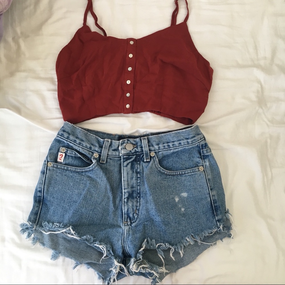 Burnt Orange crop top